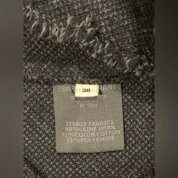 Excellent Condition, Isabel Marant Etoile, Wool Blend, Herringbone Skirt, Sz 38 - Picture 5 of 7